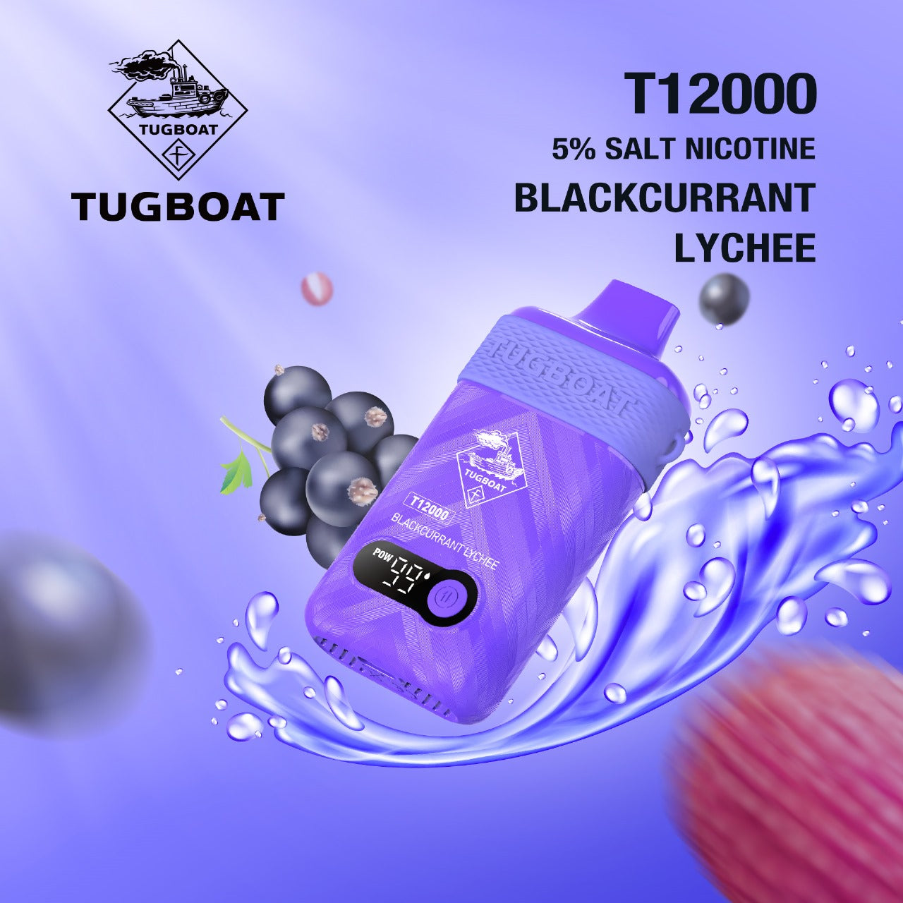 BLACKCURRANT LYCHEE| TUGBOAT T12000