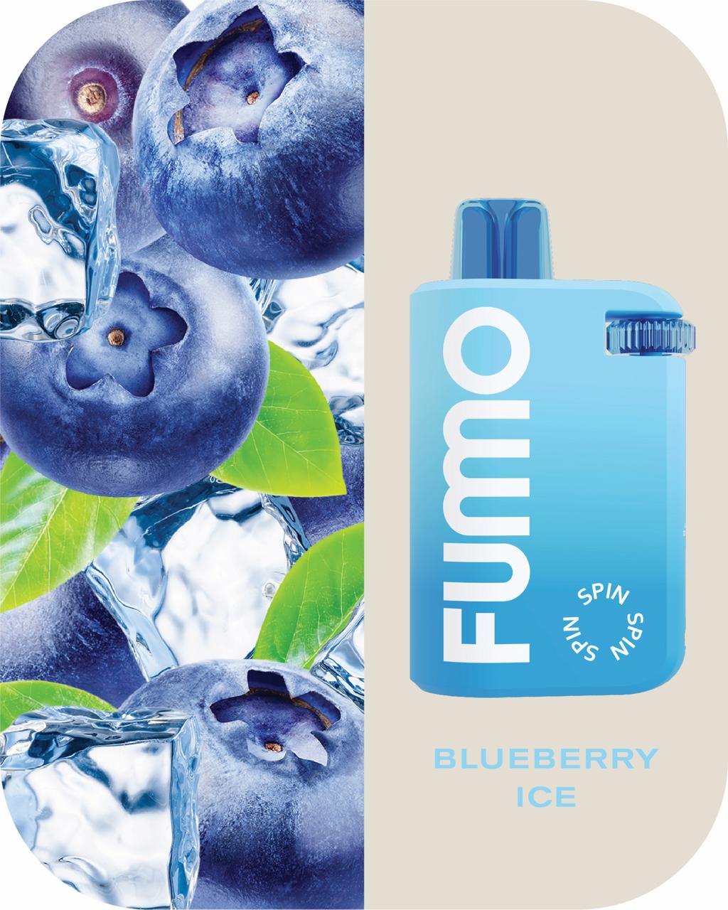 Blueberry Ice| Fummo Spin 10000 Puffs