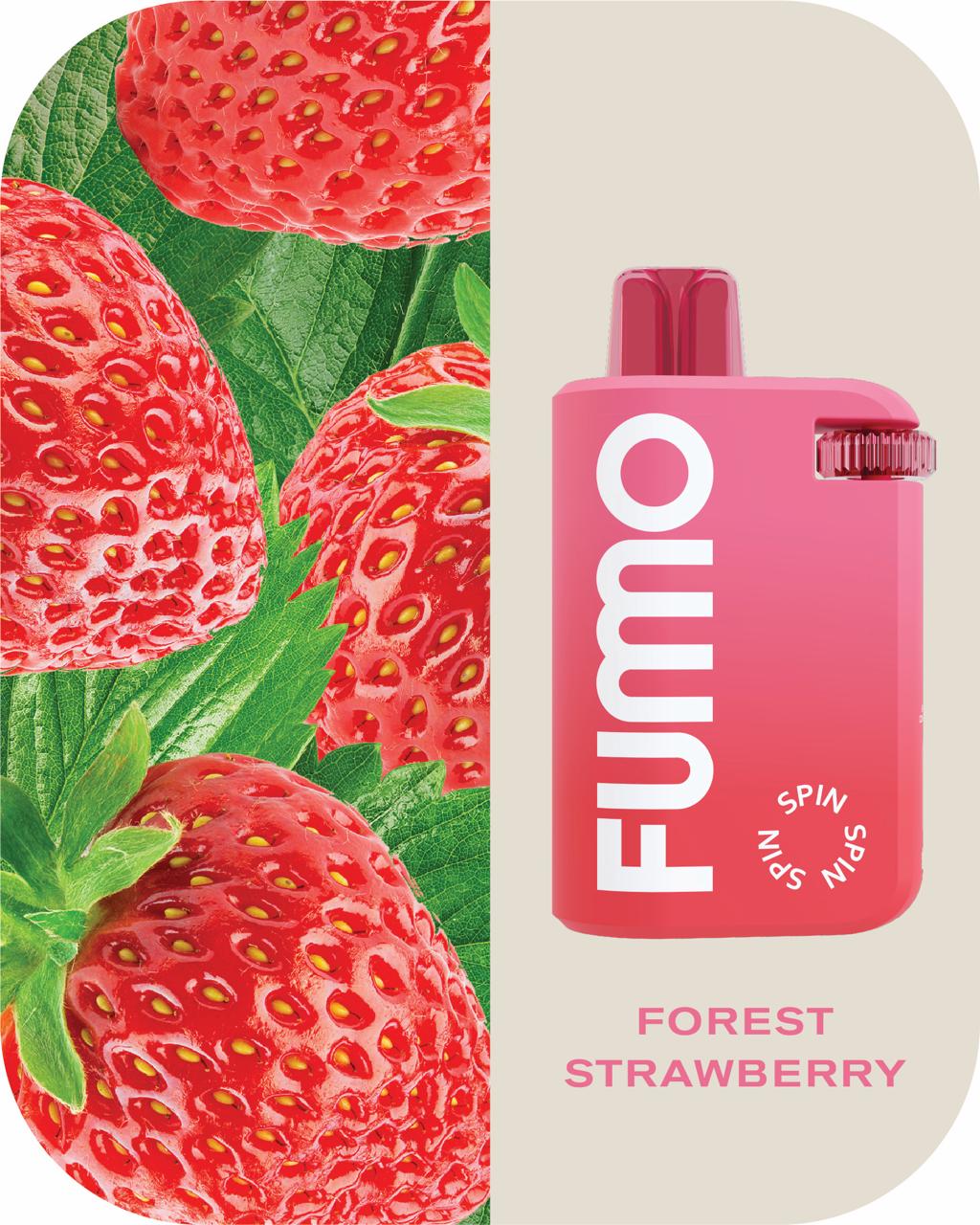 Forest Strawberry| Fummo Spin 10000 Puffs