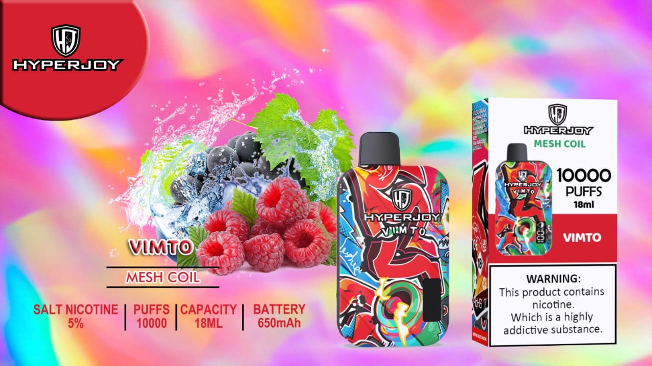 Vimto| Hyperjoy 10000 Puffs