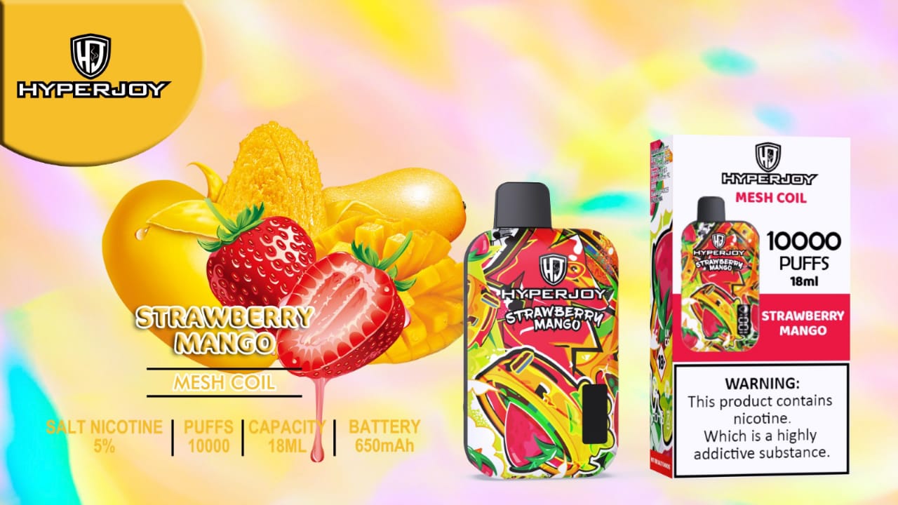 Strawberry Mango| Hyperjoy 10000 Puffs