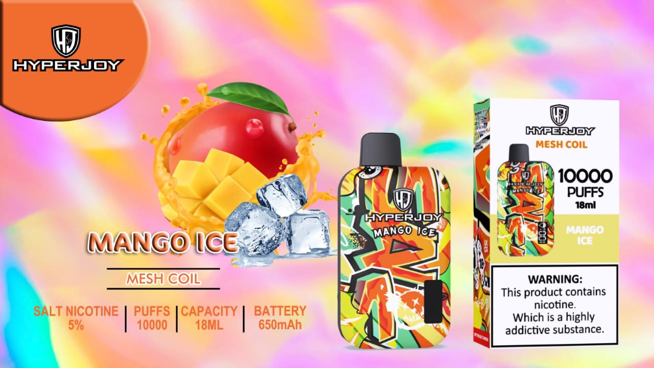 Mango Ice| Hyperjoy 10000 Puffs