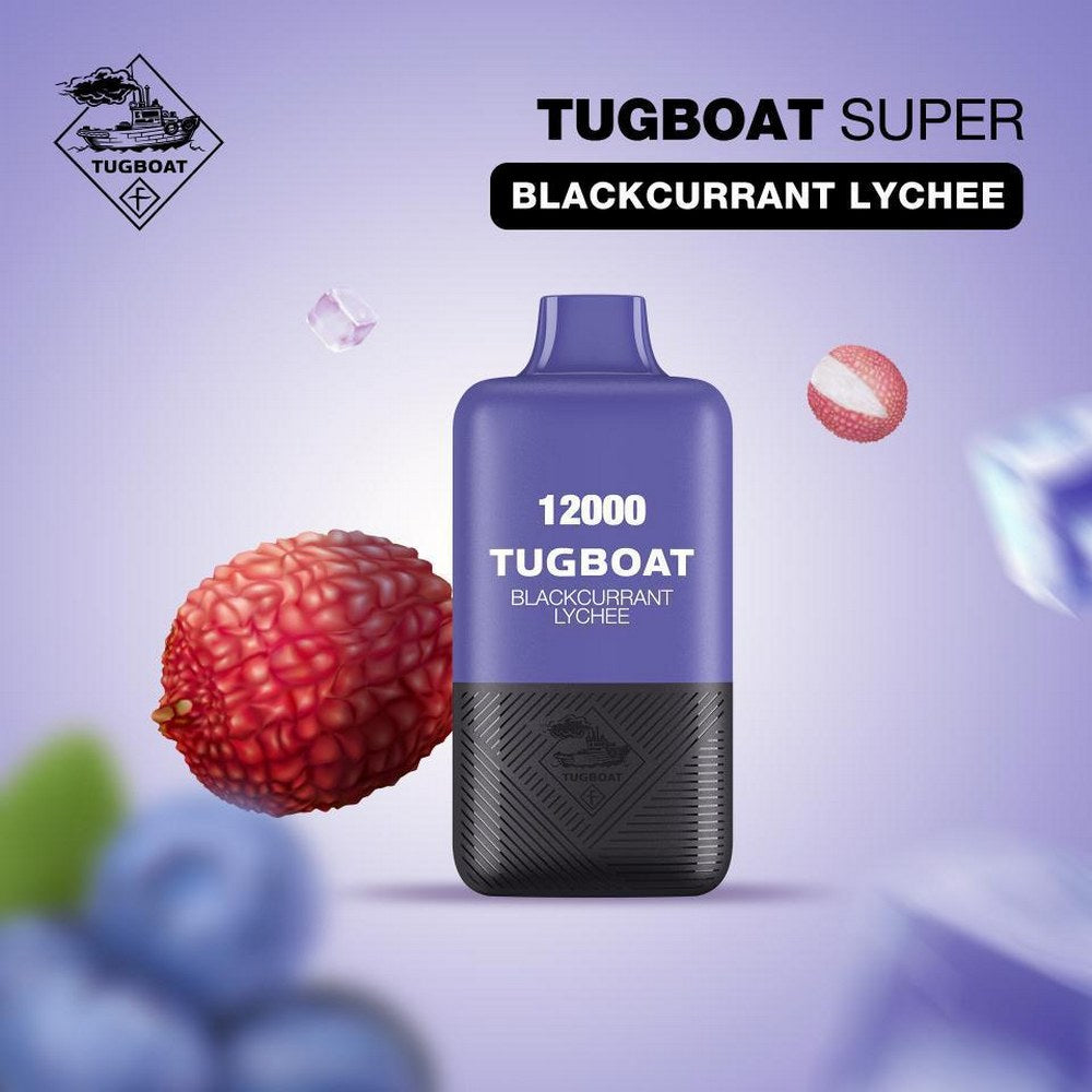 Blackcurrent Lychee| Tugboat Super 12000puffs