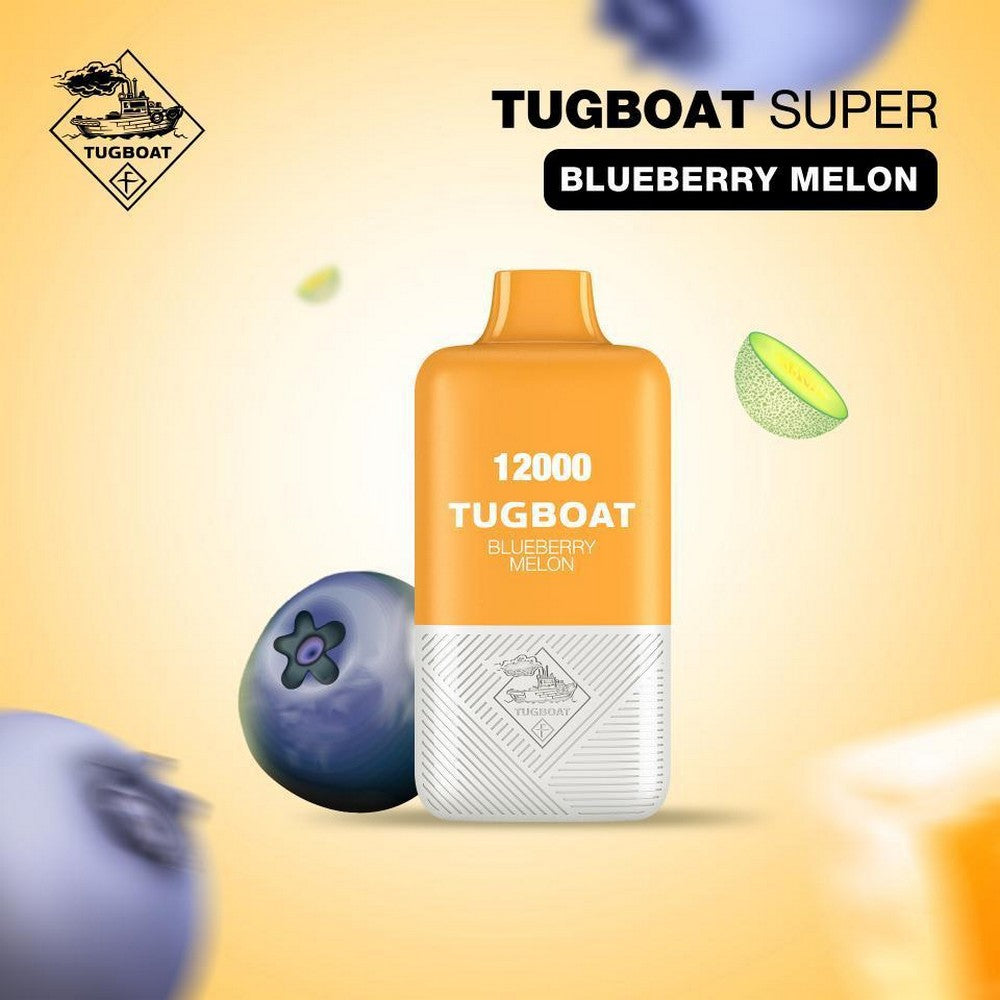 Blueberry Melon| Tugboat Super 12000puffs