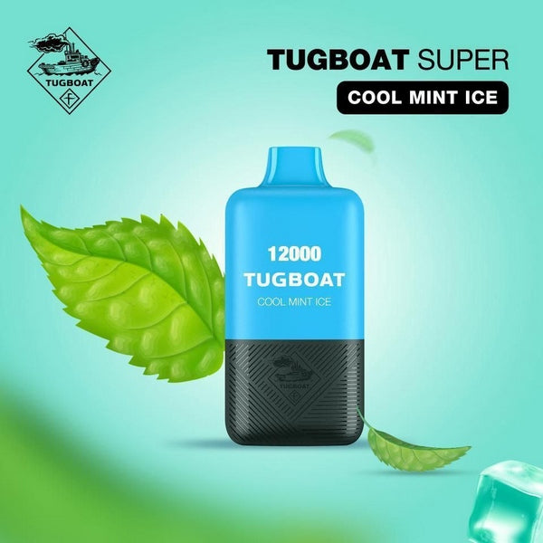 Cool Mint Ice| Tugboat Super 12000puffs