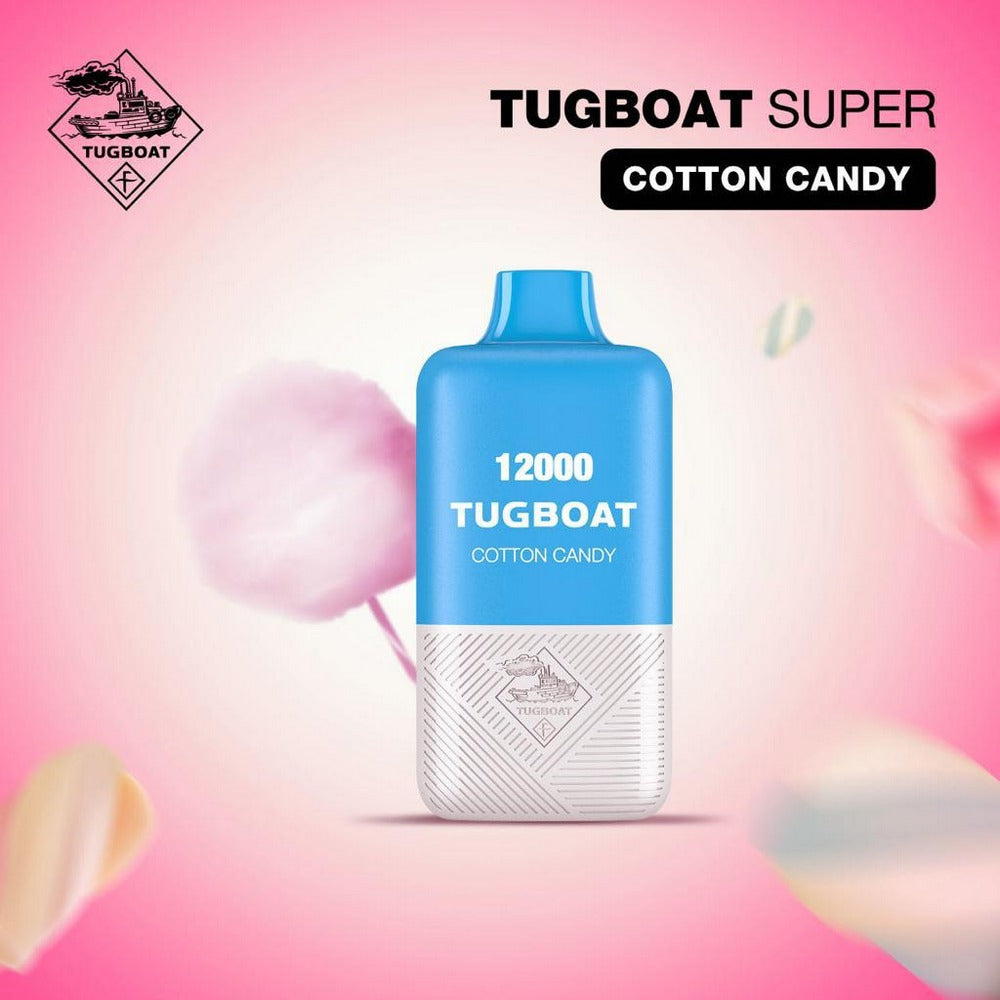 Cotton Candy| Tugboat Super 12000puffs