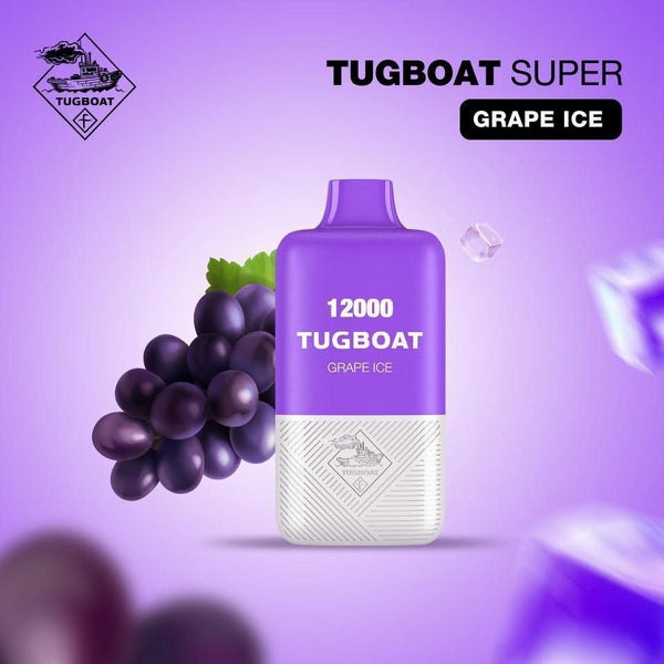 Grape Ice| Tugboat Super 12000puffs