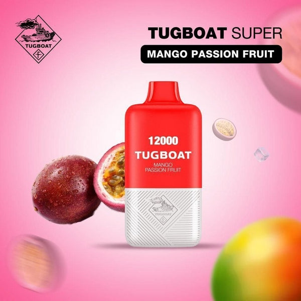 Mango Passion Fruit| Tugboat Super 12000puffs