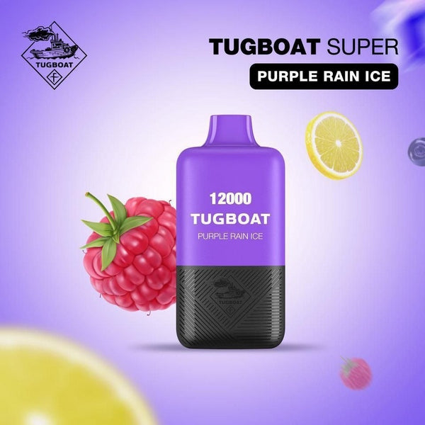 Purple Rain Ice| Tugboat Super 12000puffs