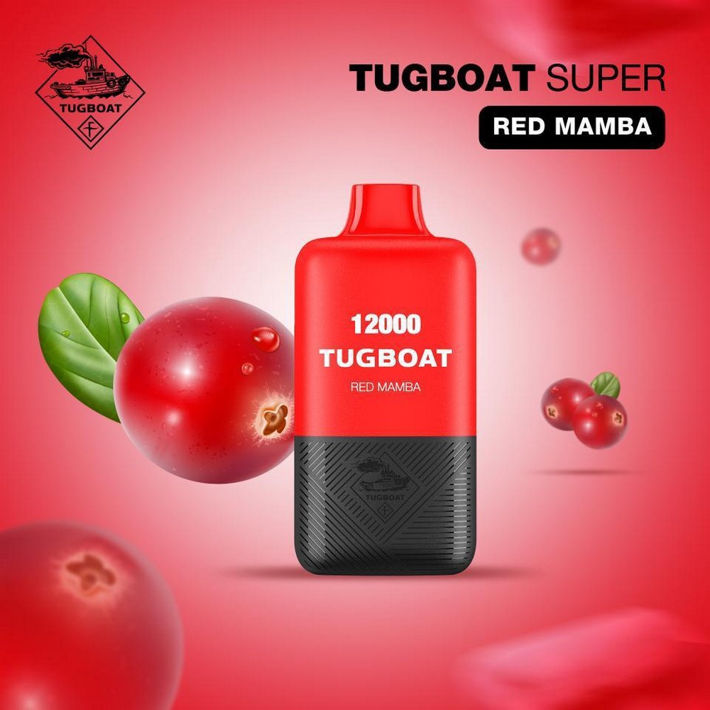 Red Mamba| Tugboat Super 12000puffs