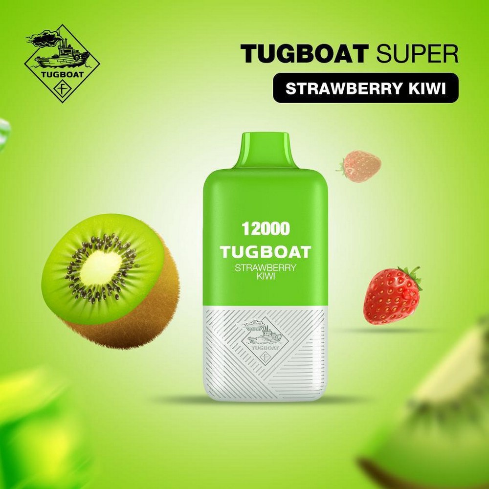 Strawberry Kiwi| Tugboat Super 12000puffs