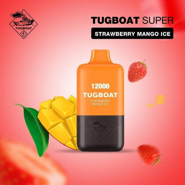 Strawberry Mango Ice| Tugboat Super 12000puffs