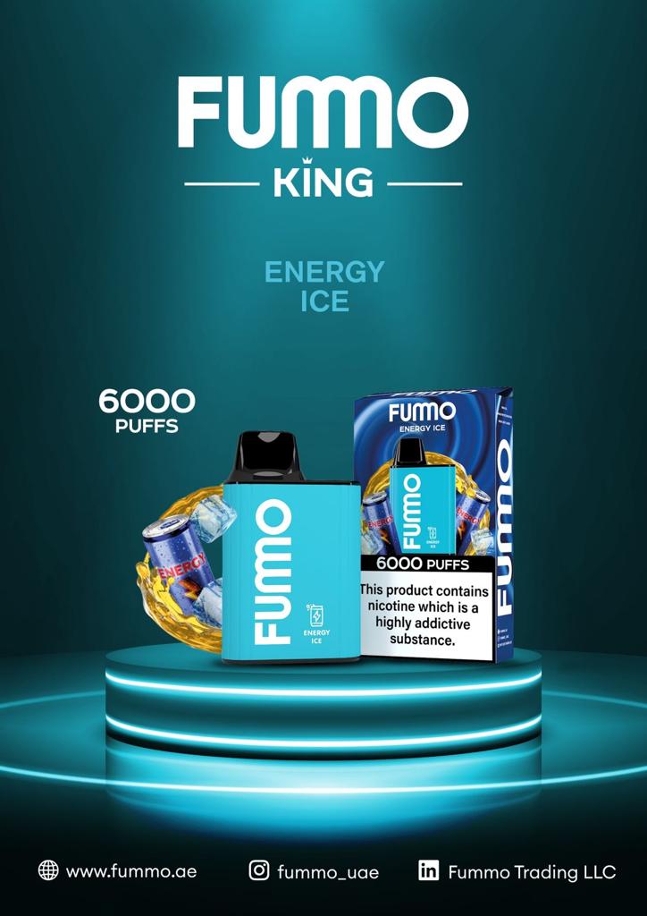 Energy Ice| Fummo King 6000 Puffs