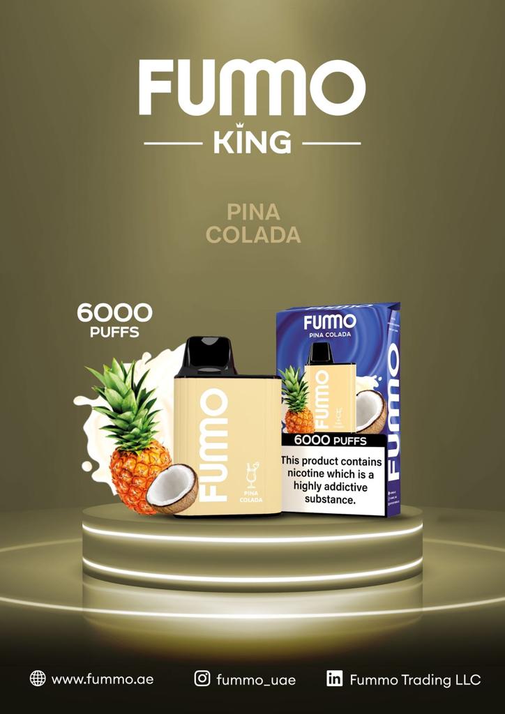 Pina Colada| Fummo King 6000 Puffs