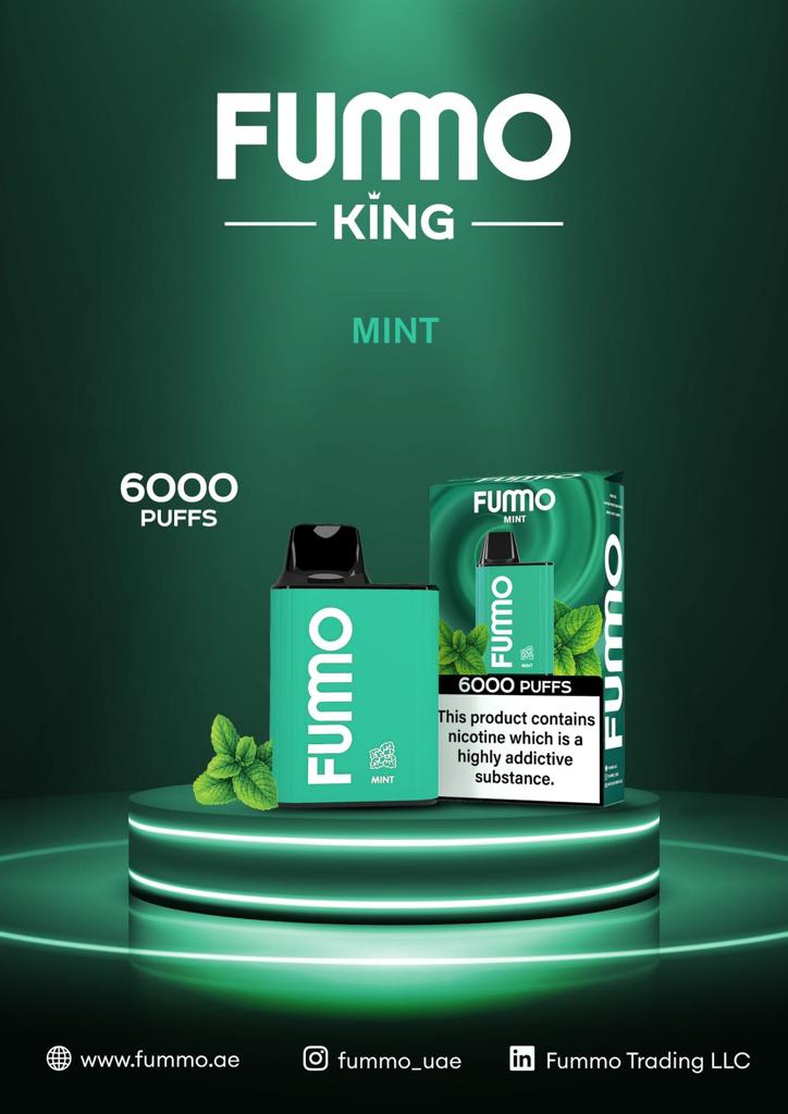 Mint| Fummo King 6000 Puffs