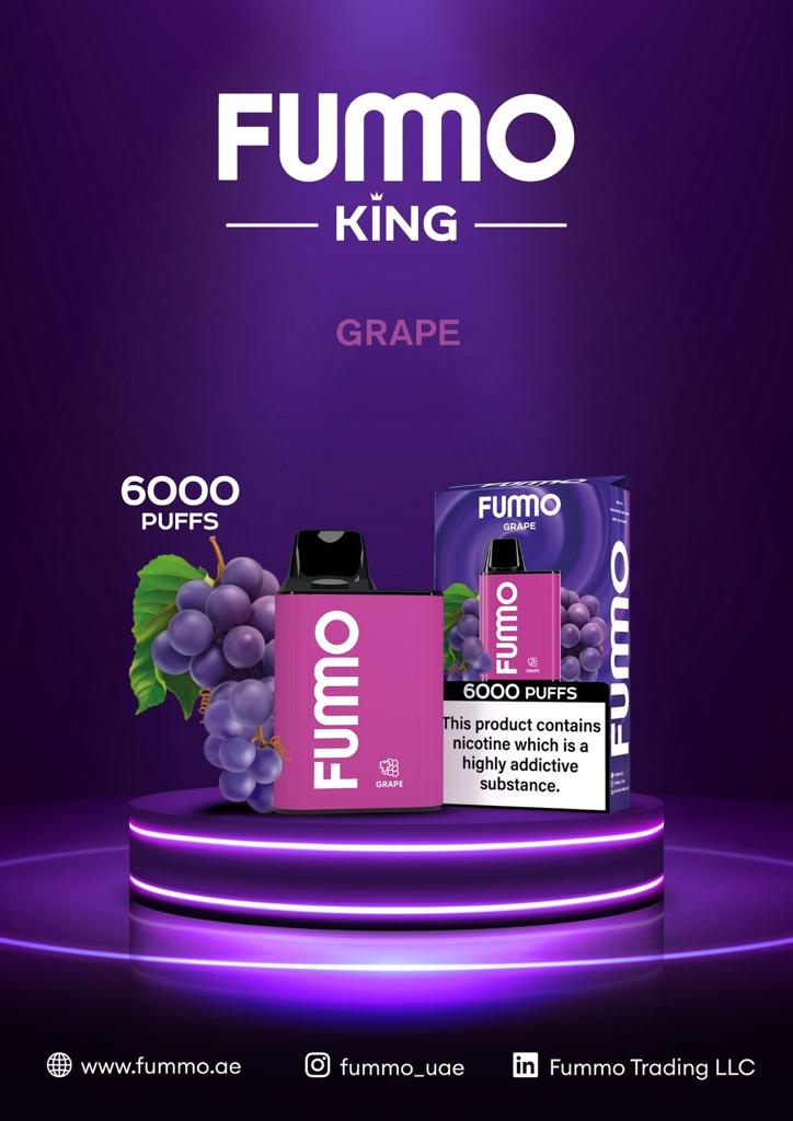 Grape| Fummo King 6000 Puffs