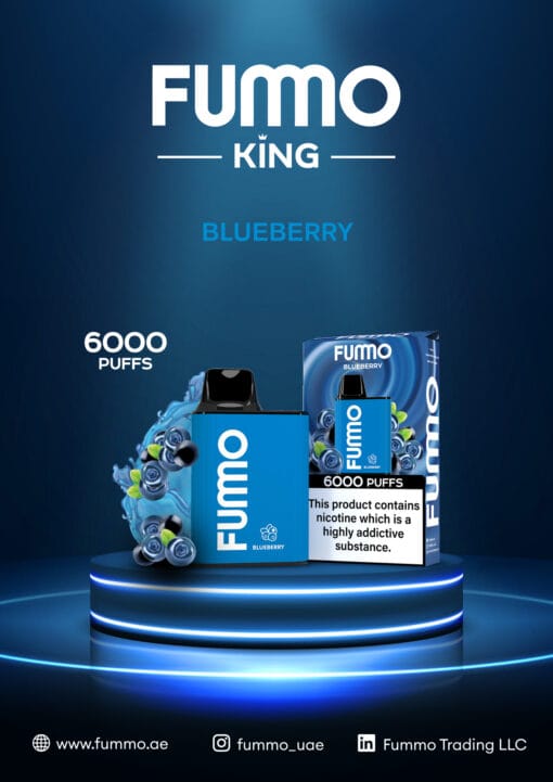 Blueberry| Fummo King 6000 Puffs