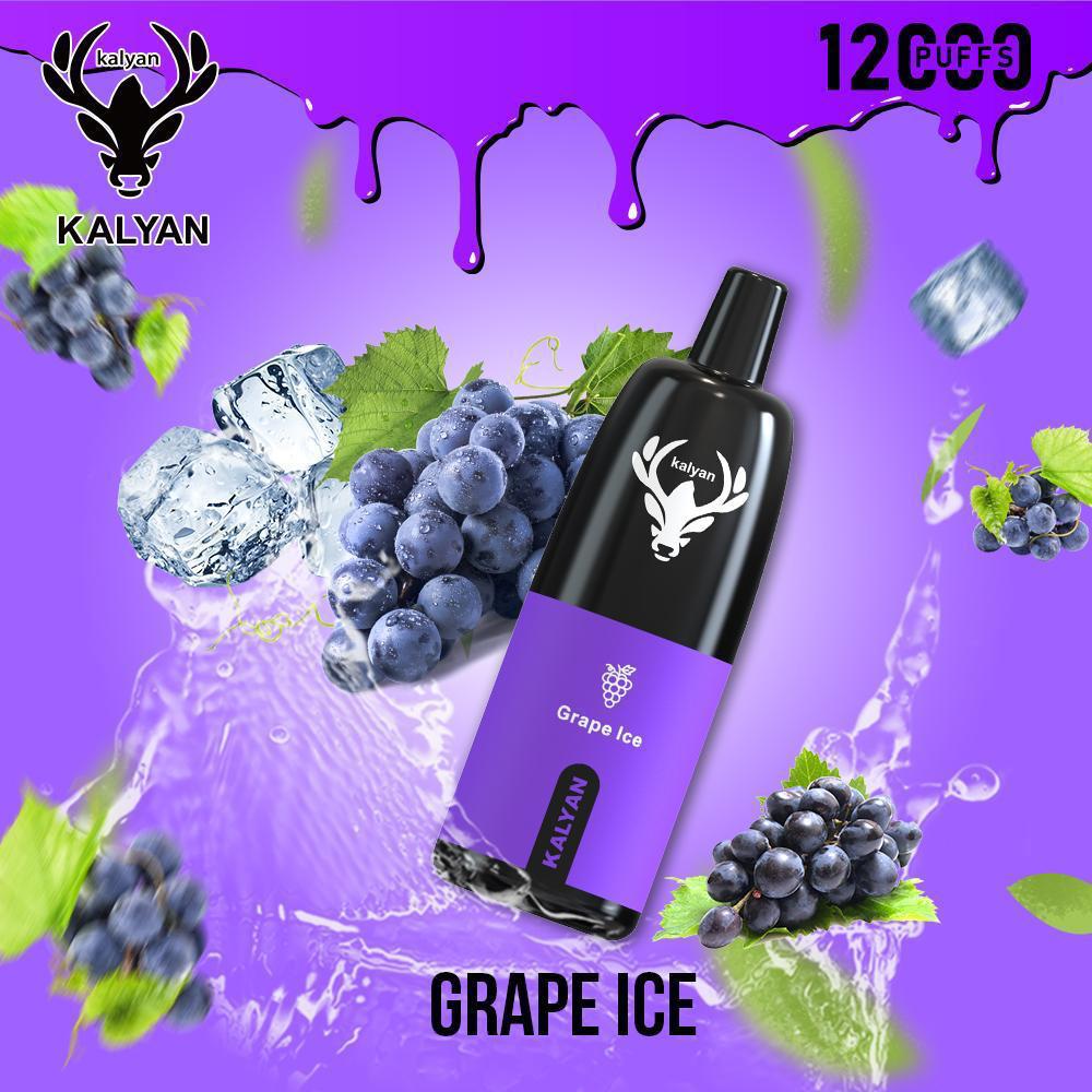 Grape Ice| Kalyan 12000Puffs