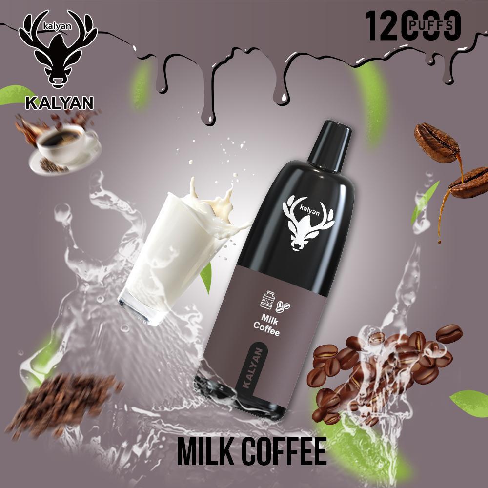 Milk Coffee| Kalyan 12000Puffs