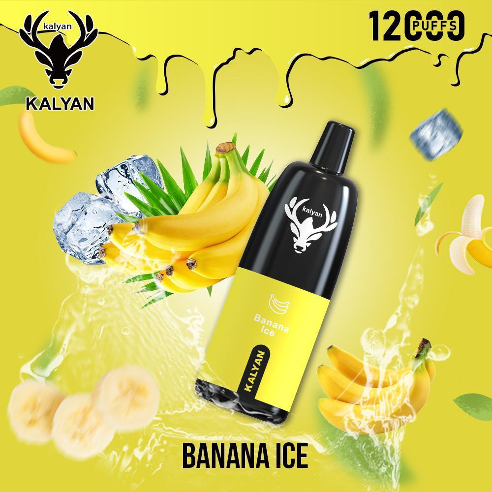 Banana Ice| Kalyan 12000Puffs