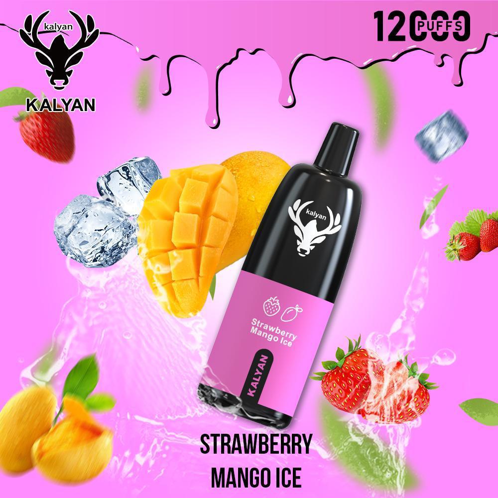 Strawberry Mango Ice| Kalyan 12000Puffs