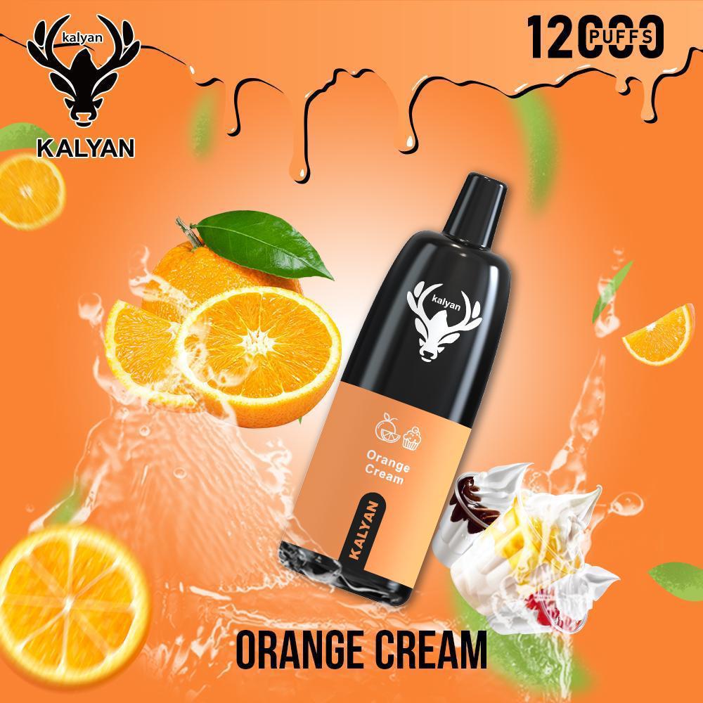 Orange Cream| Kalyan 12000Puffs