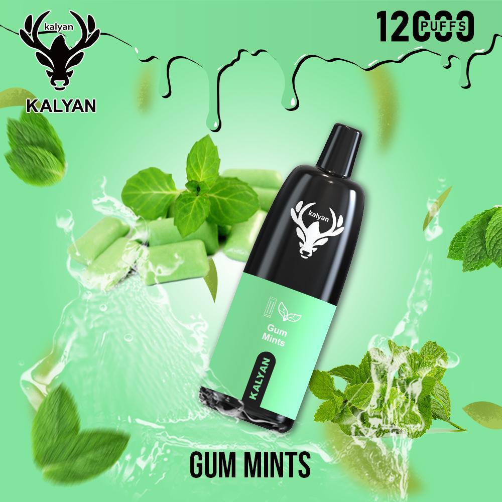 Gum Mints| Kalyan 12000Puffs