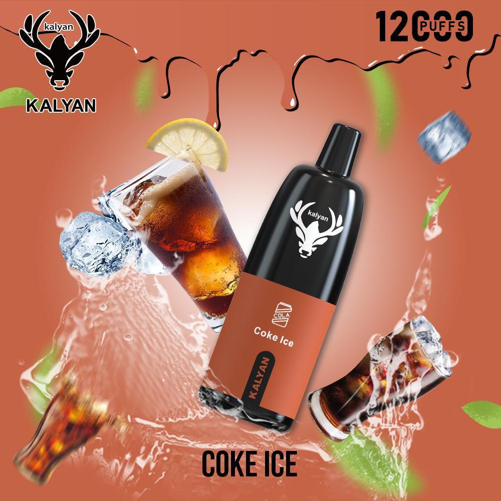 Coke Ice| Kalyan 12000Puffs