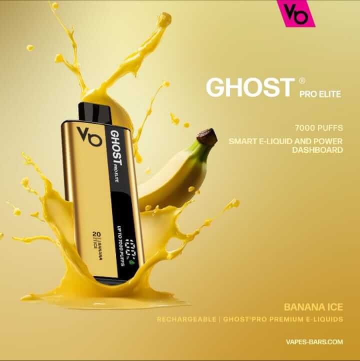 Banana Ice| Ghost Pro Elite 7000puffs