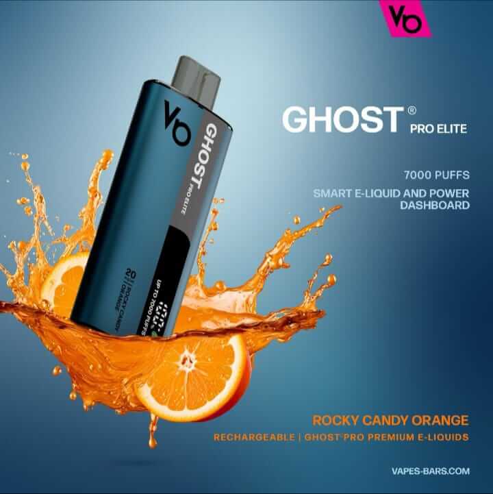 Rocky Candy Orange| Ghost Pro Elite 7000puffs