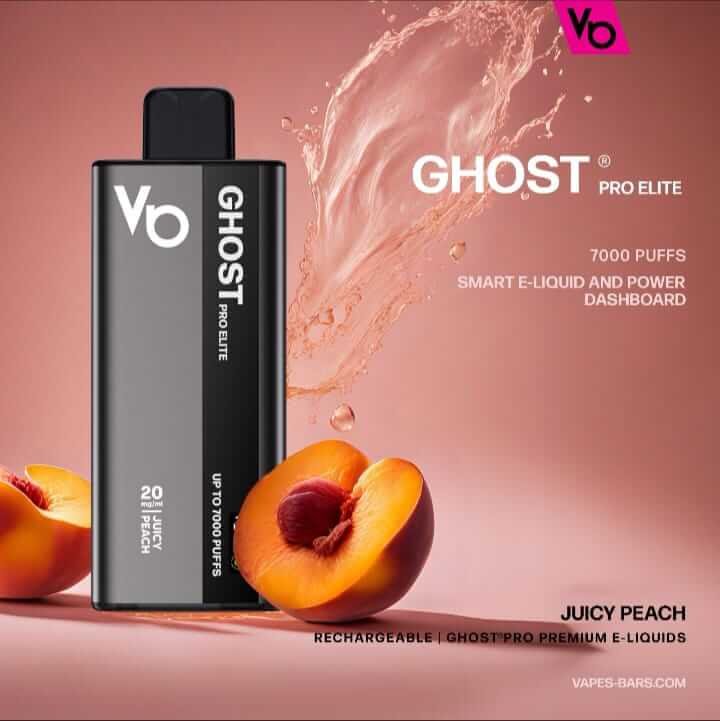 Juicy Peach| Ghost Pro Elite 7000puffs