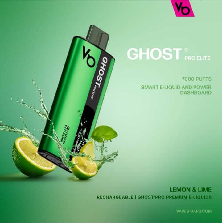 Lemon & Lime| Ghost Pro Elite 7000puffs