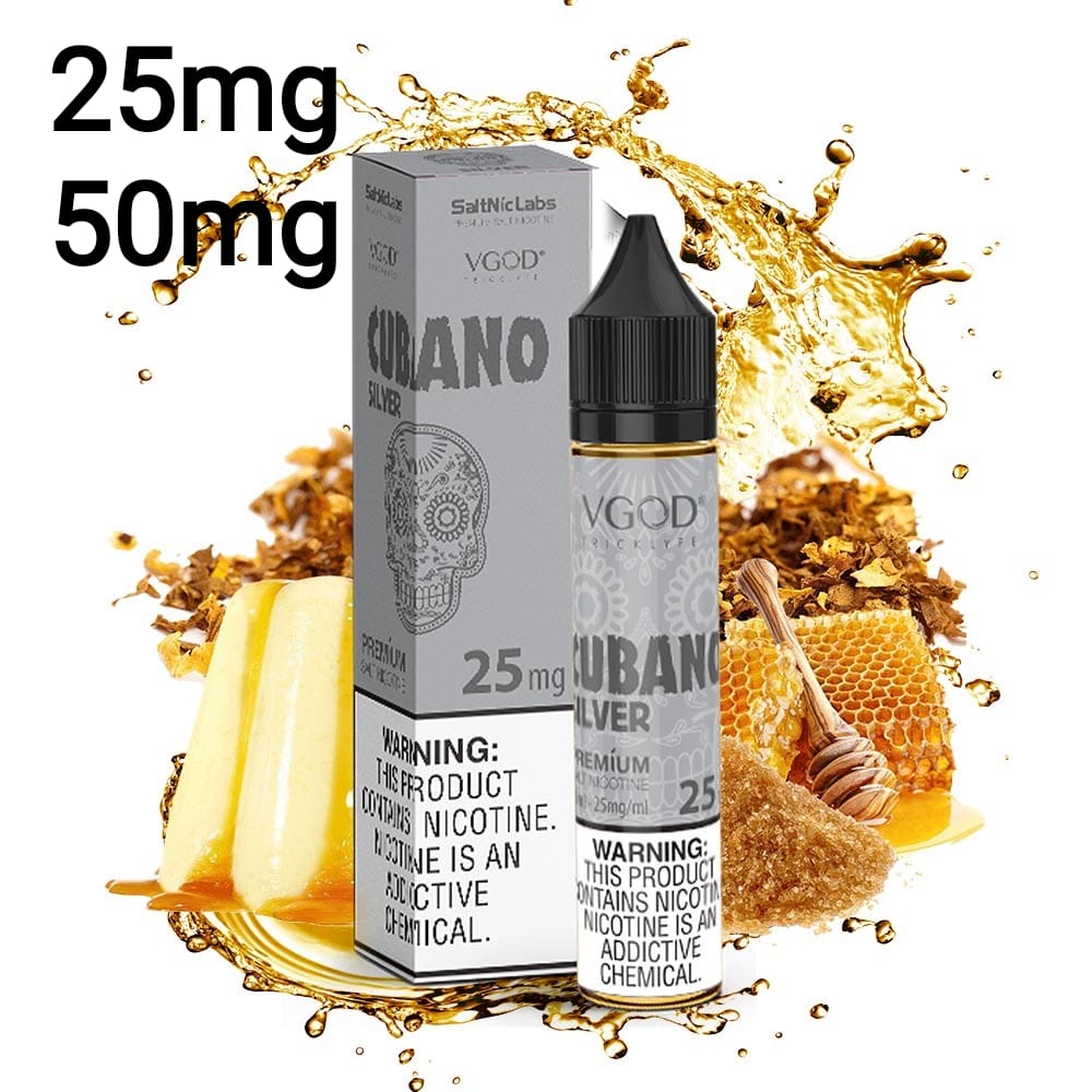 Cubano Silver| VGOD Saltnic E-Juice