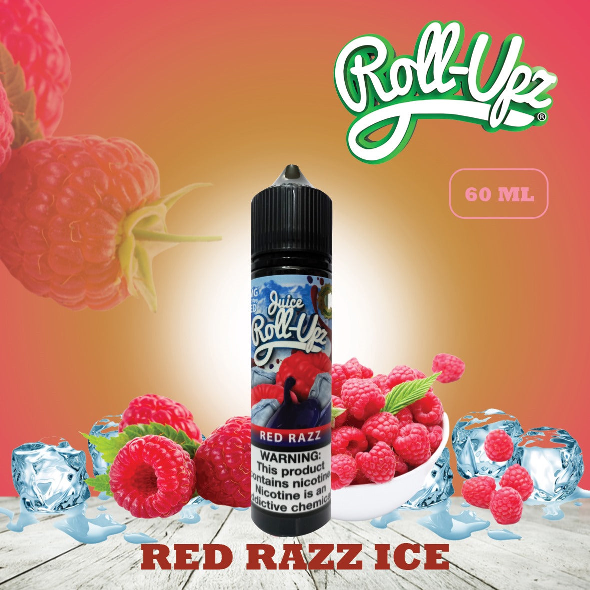 Red Razz Ice| Roll-Upz