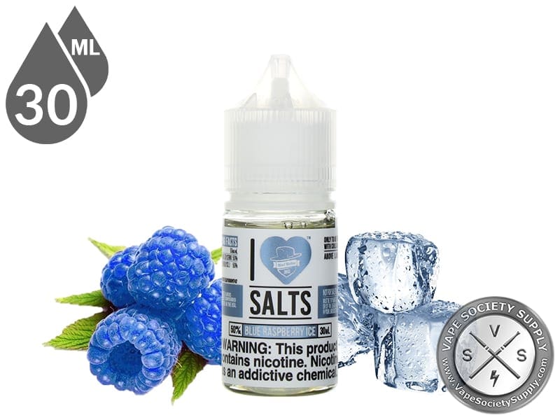 Blue Raspberry Ice| I Love Saltnic