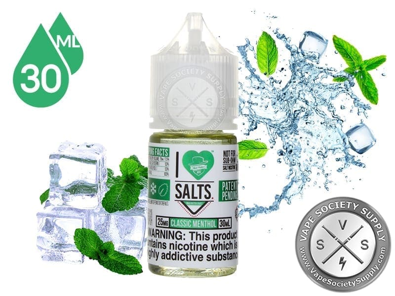 Classic Menthol| I Love Saltnic