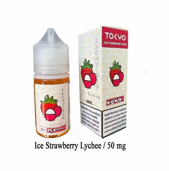 Ice strawberry Lychee| Tokyo 50Mg