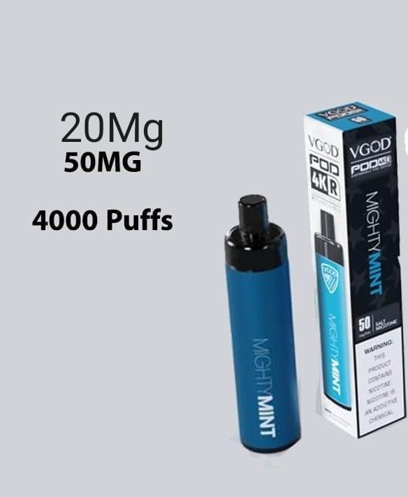 Mighty Mint| VGOD Pod 4000 Puffs