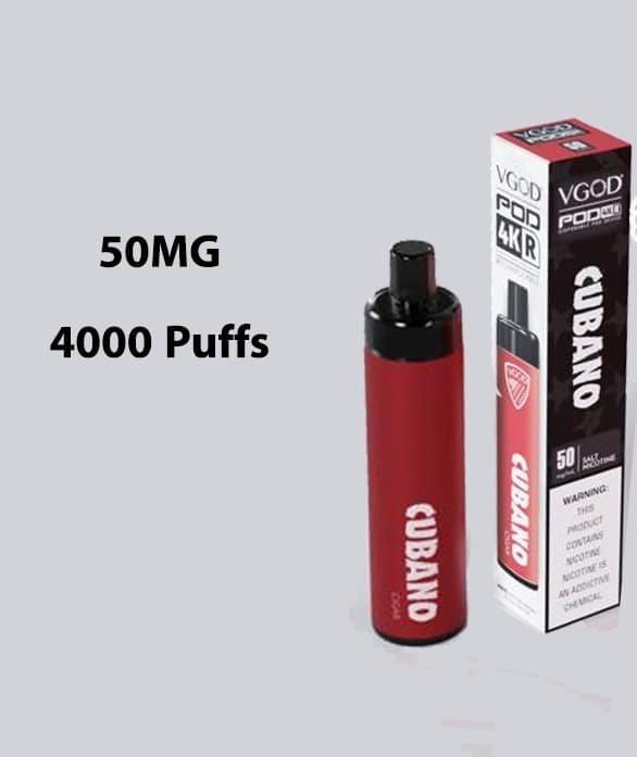 Cubano| VGOD Pod 4000 Puffs