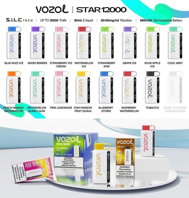 vozol star 12000 Puffs