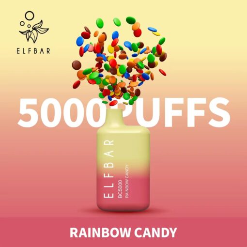 Rainbow Candy| Elf Bar Bc5000 Puffs