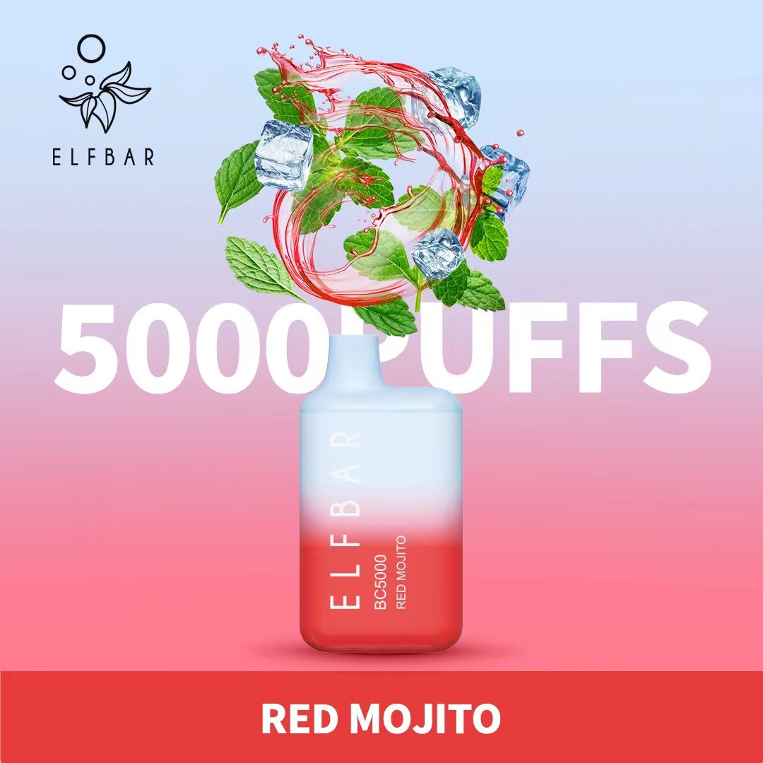 Red Mojito| Elf Bar Bc5000 Puffs