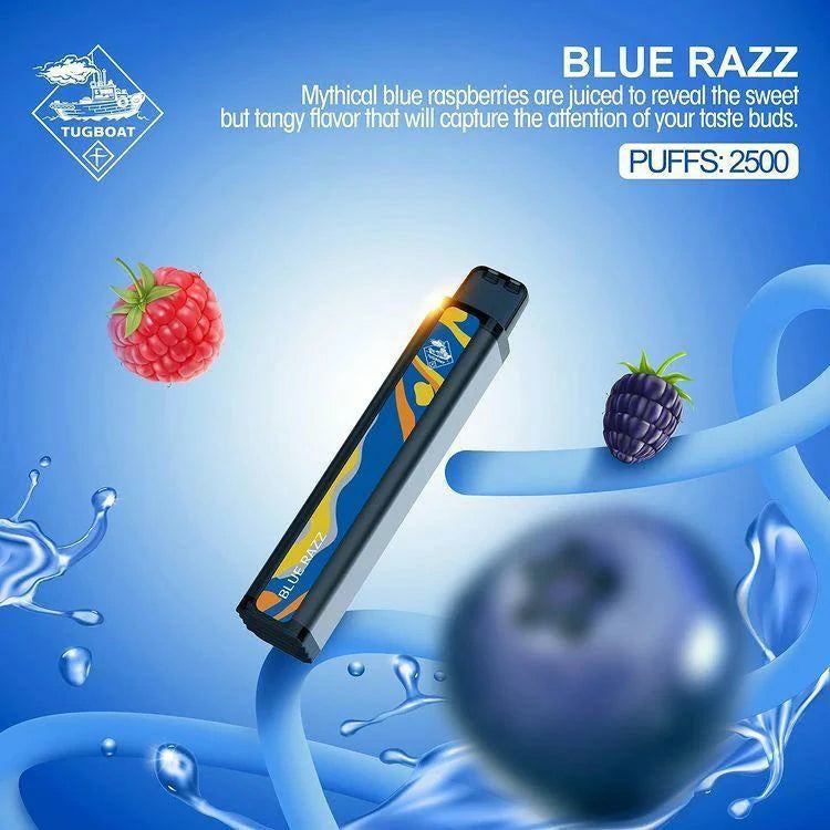 Blue Razz| Tugboat 2500puffs