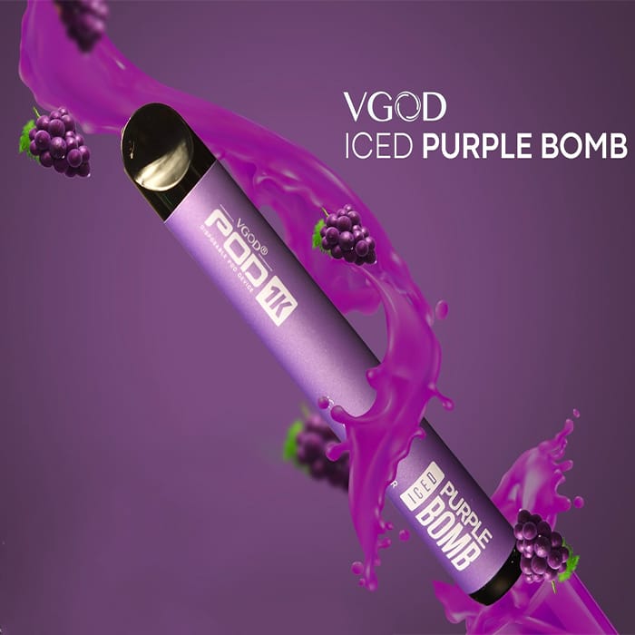 Iced Purple Bomb| VGOD POD 1K