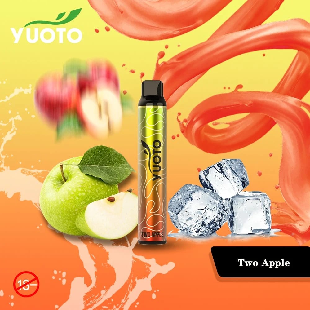 Two Apple| Yuoto Luscious 3000 Puffs