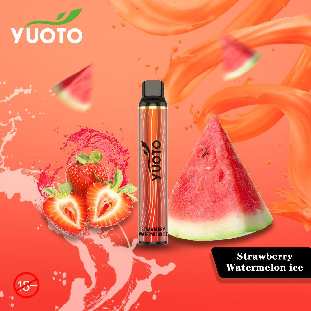 Strawberry Watermelon Ice| Yuoto Luscious 3000 Puffs