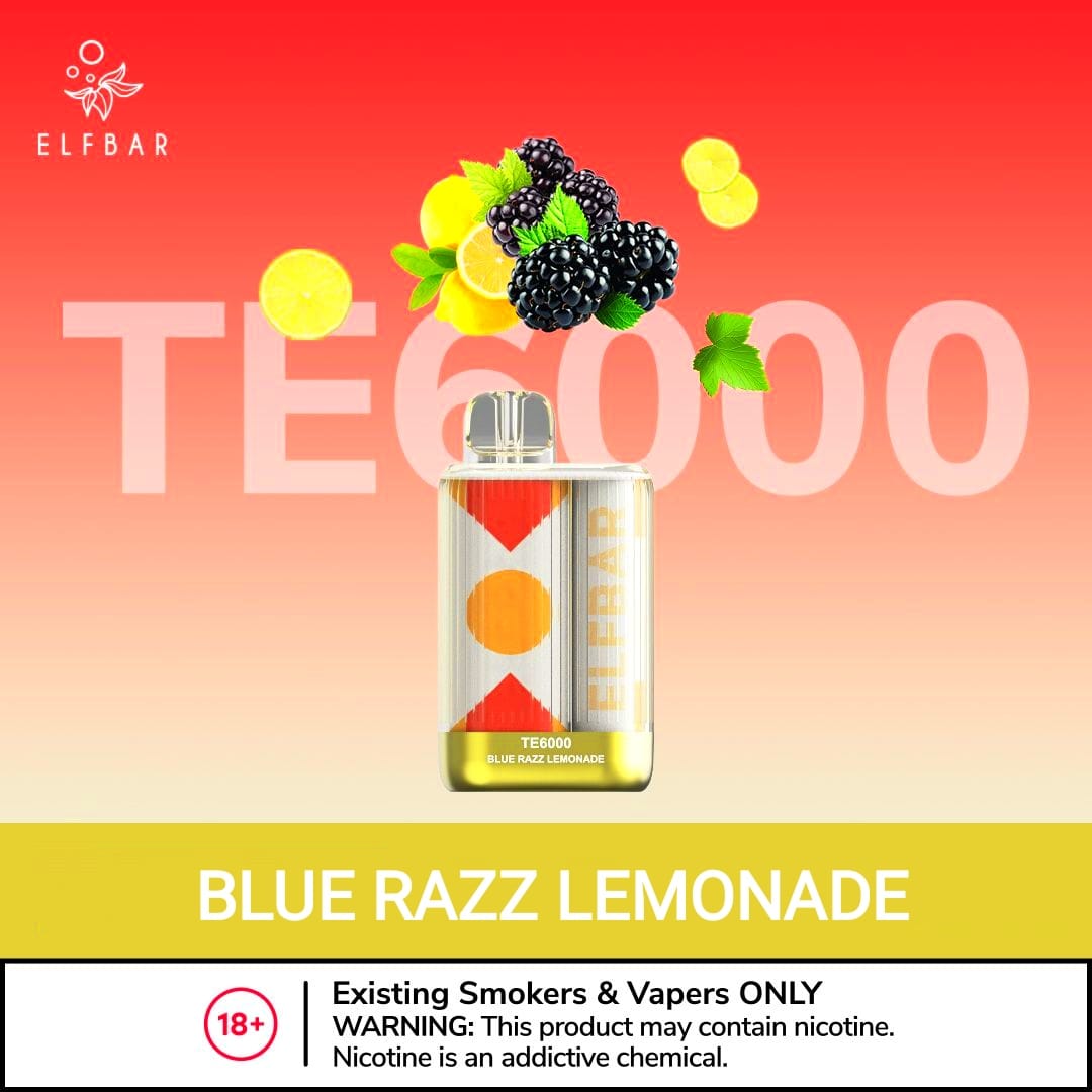 Blue Razz Lemonade| ELF BAR TE6000