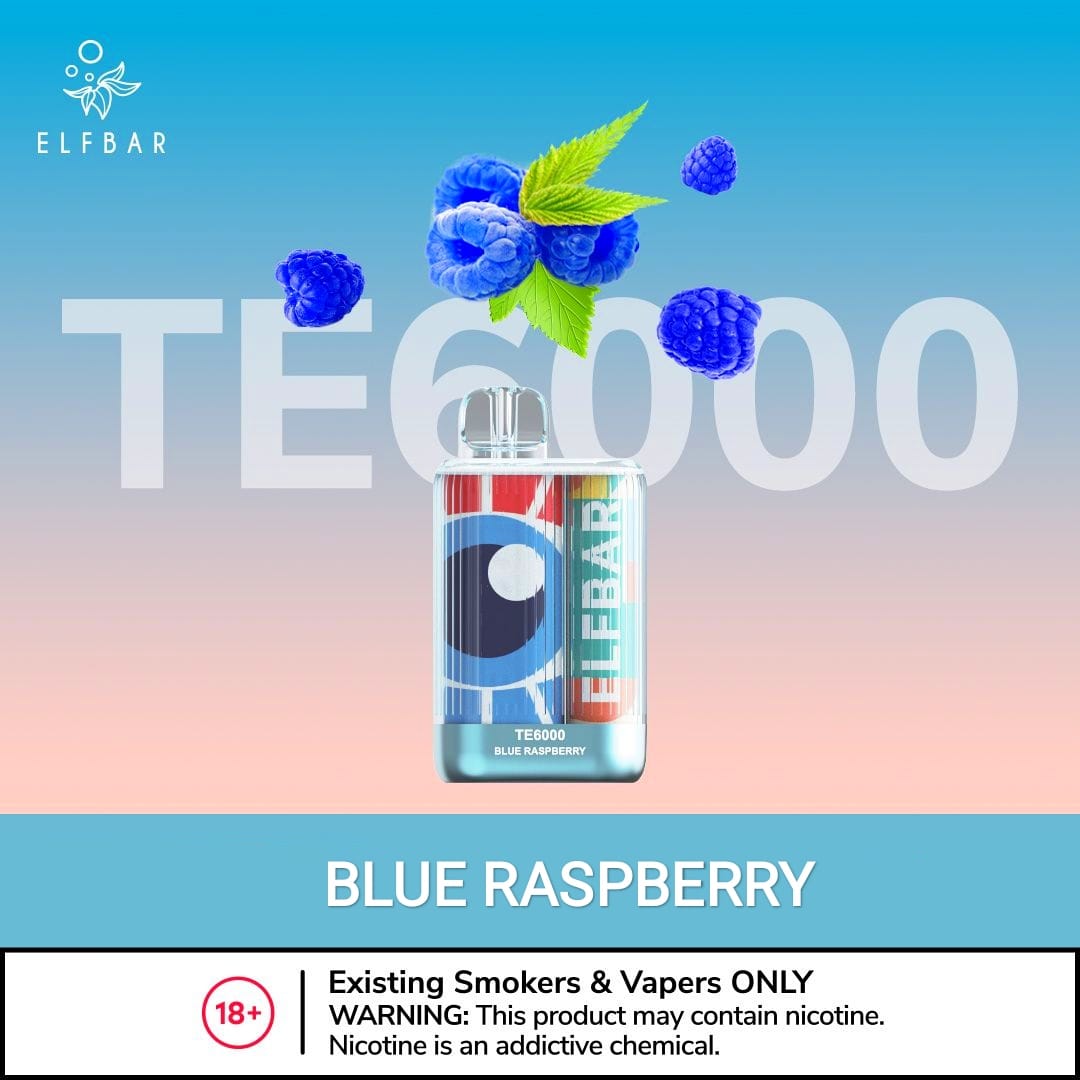 Blue Raspberry| ELF BAR TE6000