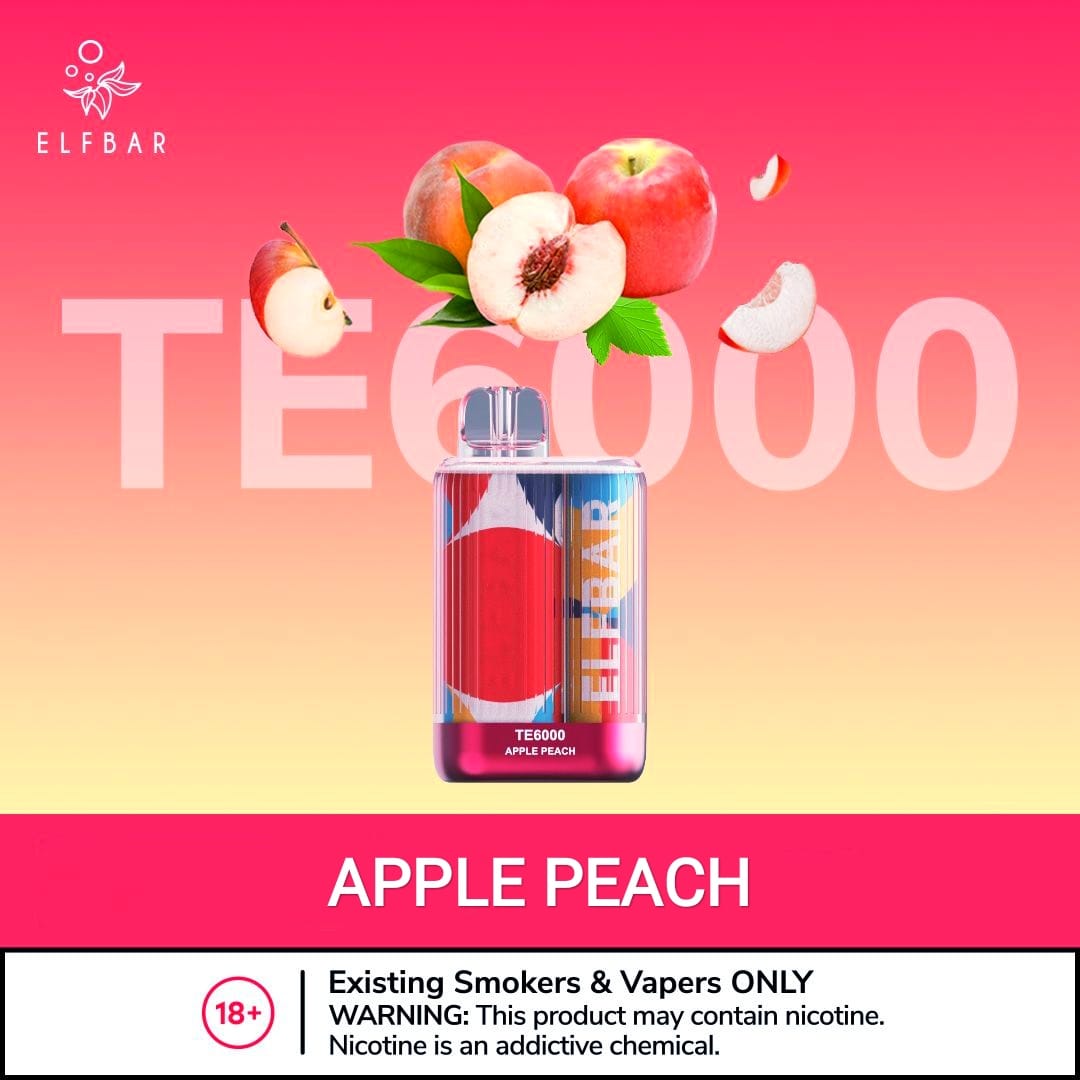 Apple Peach| ELF BAR TE6000