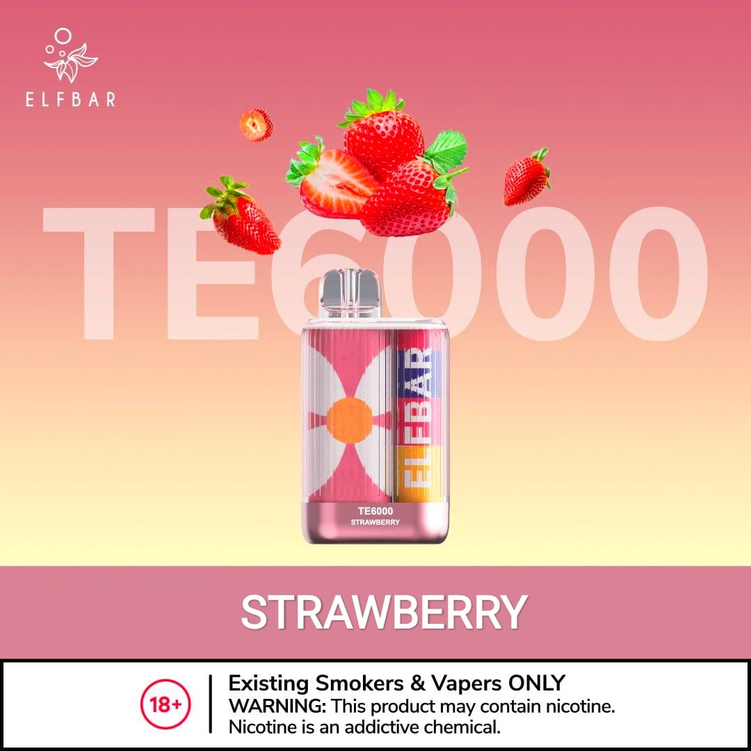 Strawberry| ELF BAR TE6000